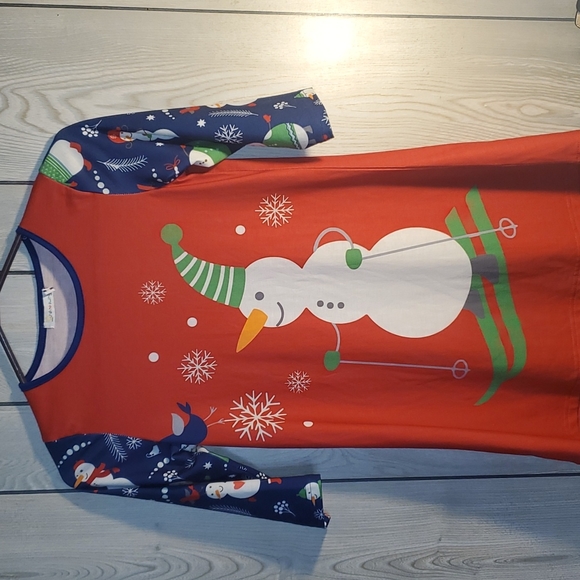 Little girls Holiday winter dress - Picture 6 of 6